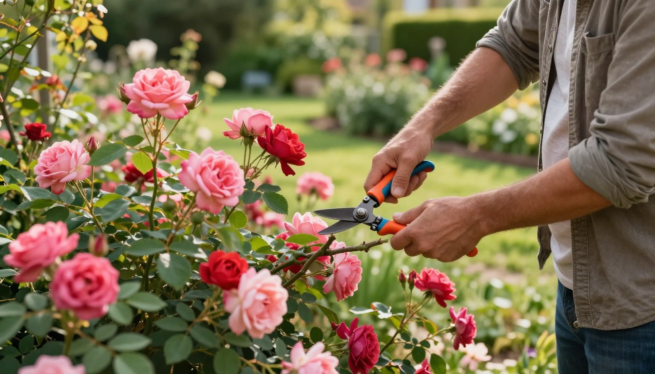 Jak obciąć róże pnące