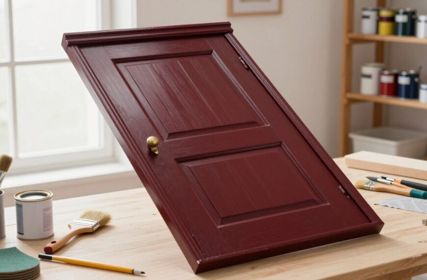 Jak odnowić stare drzwi z płyty pilśniowej, by zyskały nowy wygląd bez wymiany