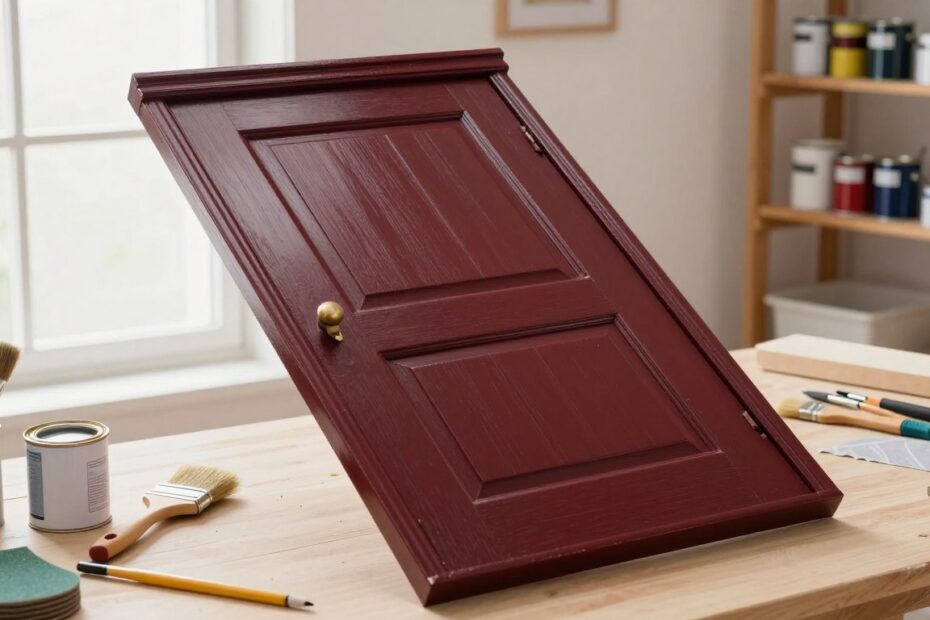 Jak odnowić stare drzwi z płyty pilśniowej