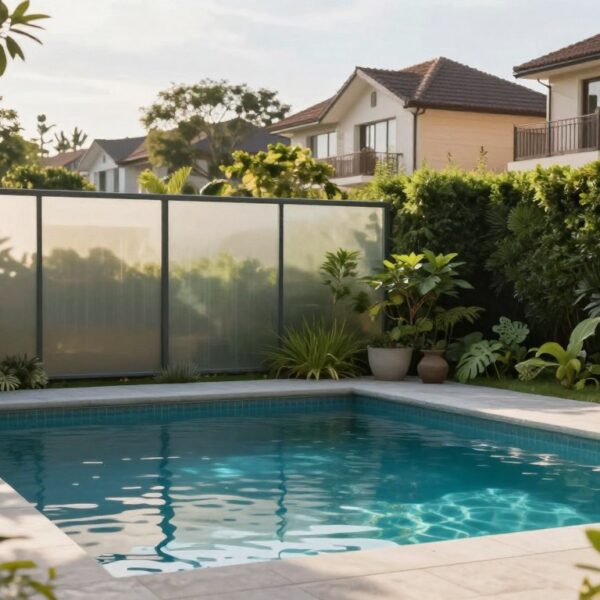Jak osłonić basen przed sąsiadami