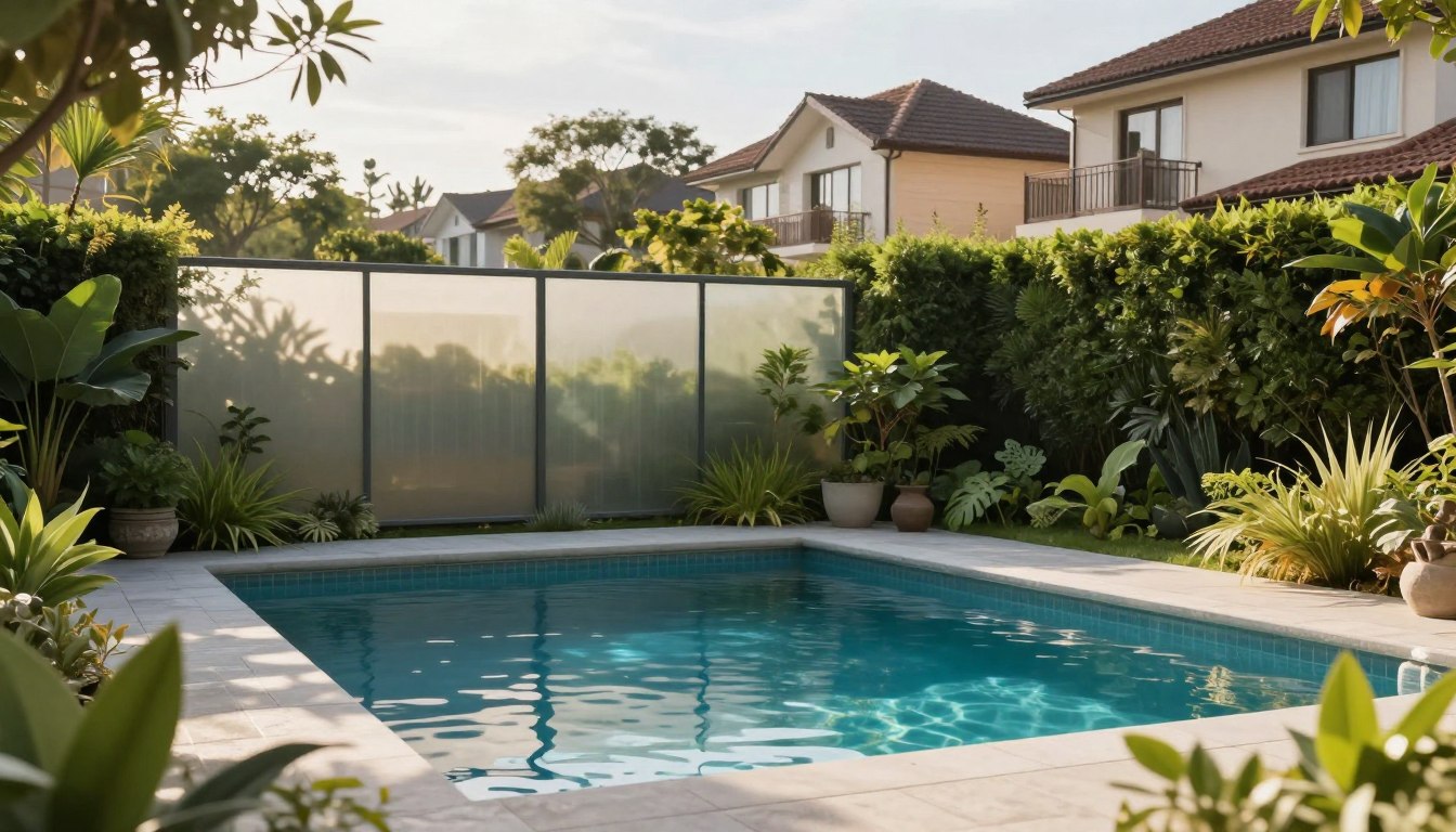 Jak osłonić basen przed sąsiadami