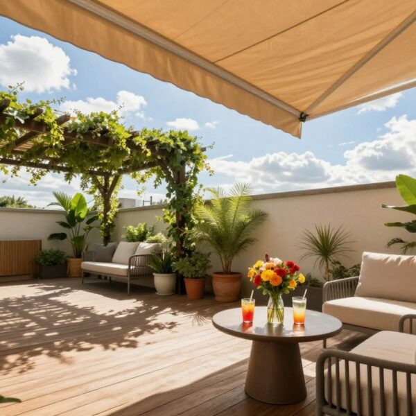 Jak osłonić taras przed słońcem, by stworzyć komfortową strefę wypoczynku