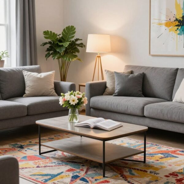 Jak ożywić szary salon