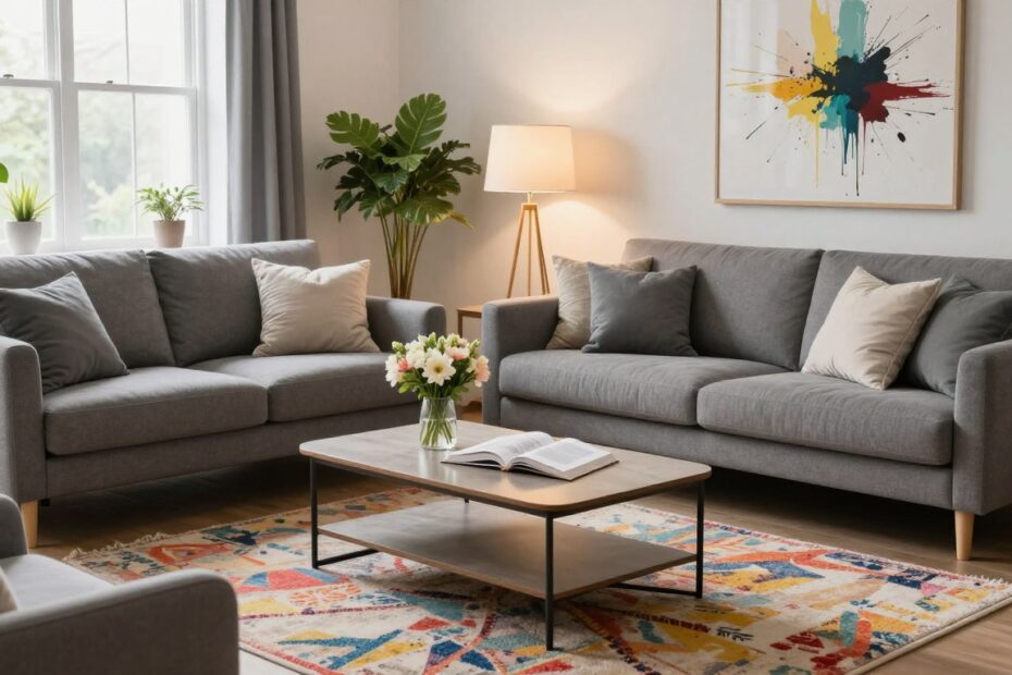 Jak ożywić szary salon