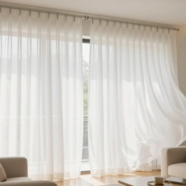 Jak powiesić firanki bez karnisza – sprytne sposoby na lekki i estetyczny efekt