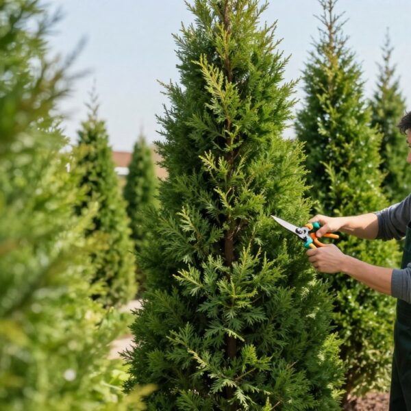 Jak przycinać tuje Brabant, by były gęste, zdrowe i równo rosły