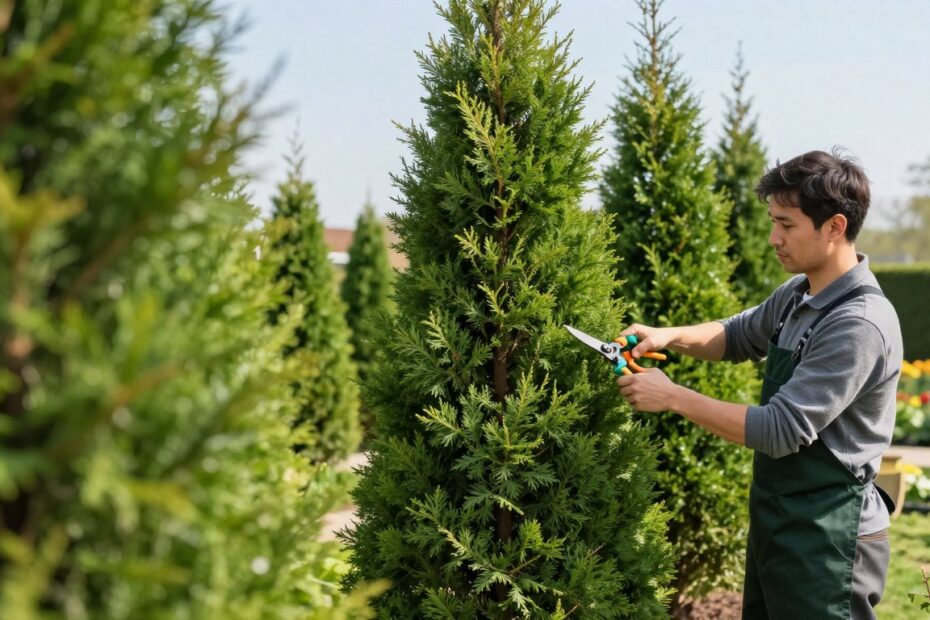 Jak przycinać tuje Brabant