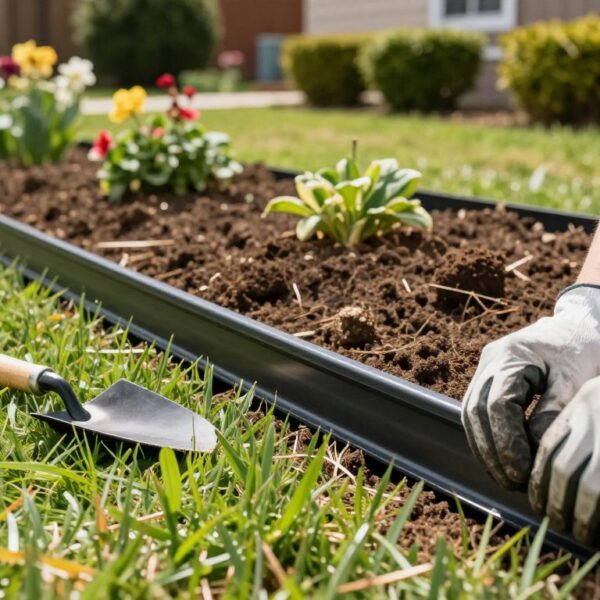 Jak wkopać obrzeże trawnikowe plastikowe