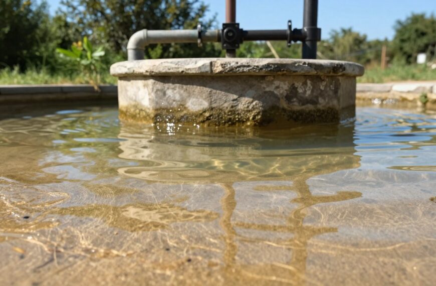 Jak wypompować piasek ze studni
