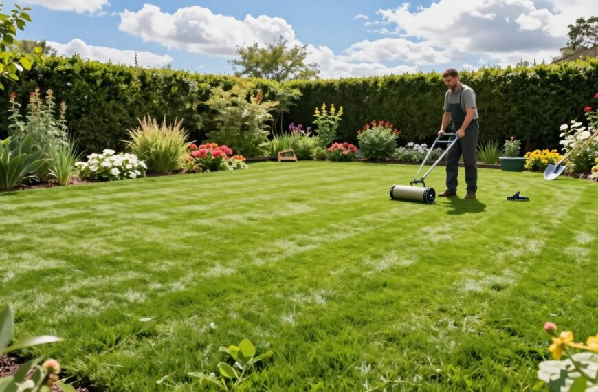 Jak wyrównać trawnik