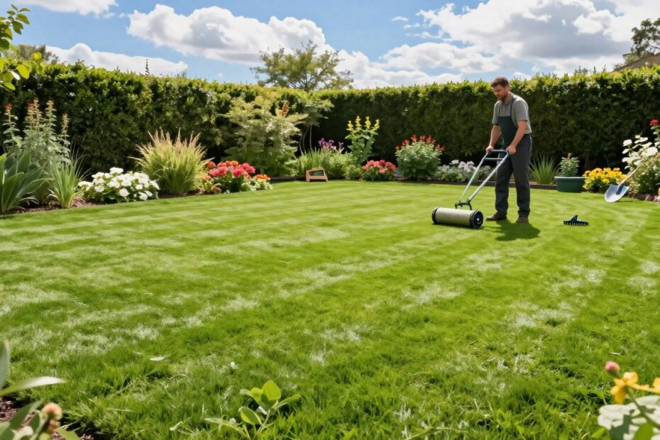 Jak wyrównać trawnik