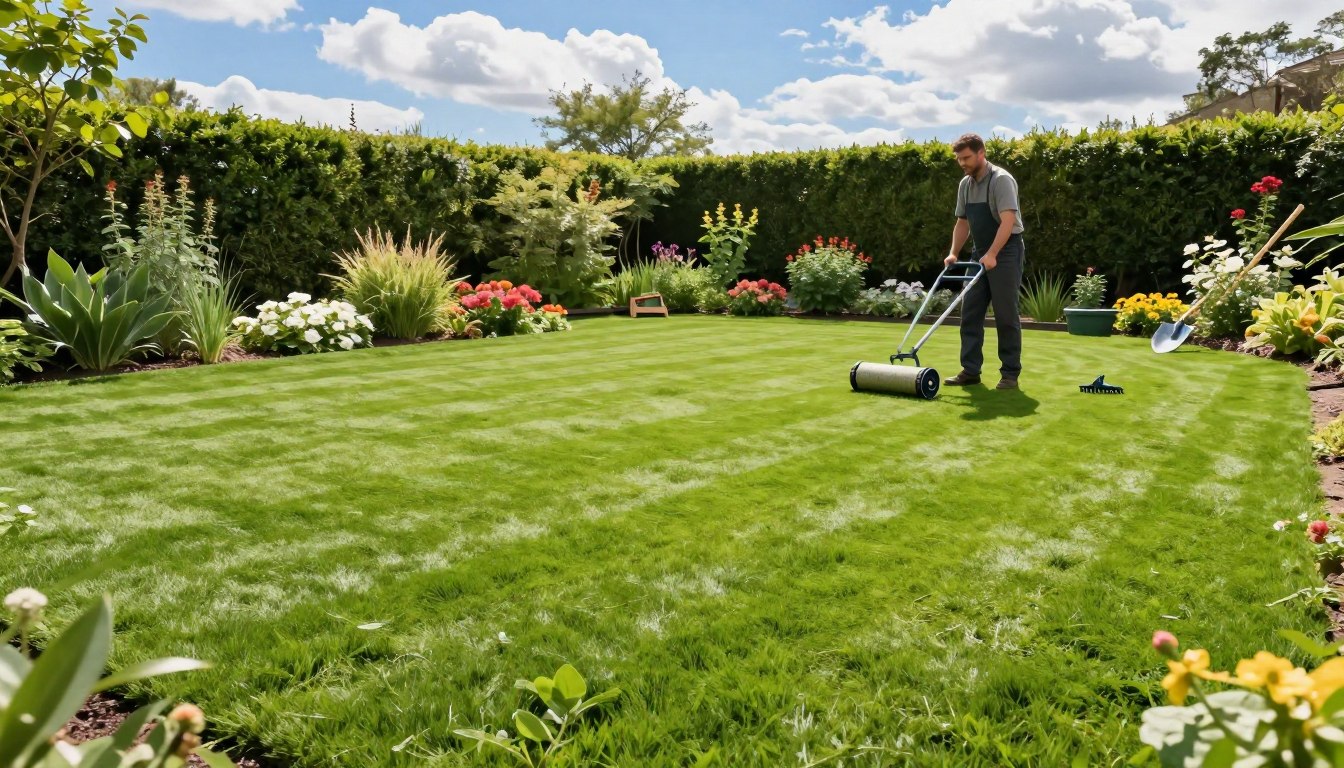 Jak wyrównać trawnik