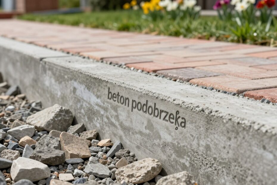 Jaki beton pod obrzeża