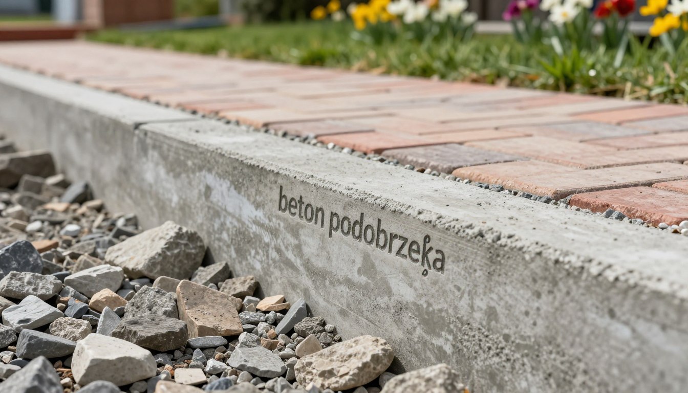 Jaki beton pod obrzeża