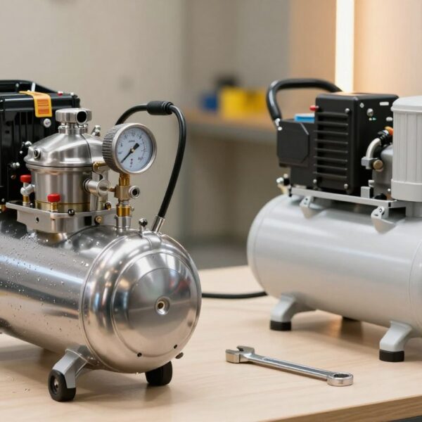 Jaki kompresor olejowy czy bezolejowy wybrać do domu, warsztatu i ogrodu