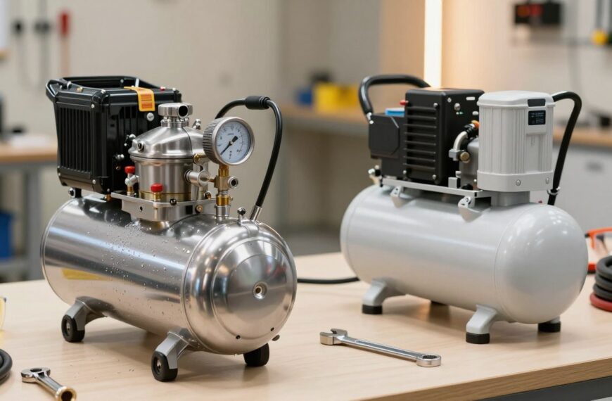 Jaki kompresor olejowy czy bezolejowy