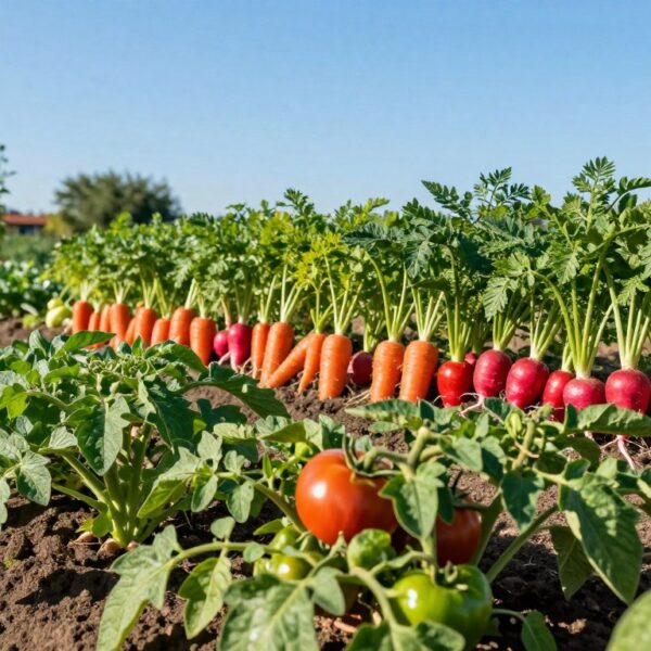 Jakie warzywa siać obok siebie, żeby lepiej plonowały i zajmowały mniej miejsca