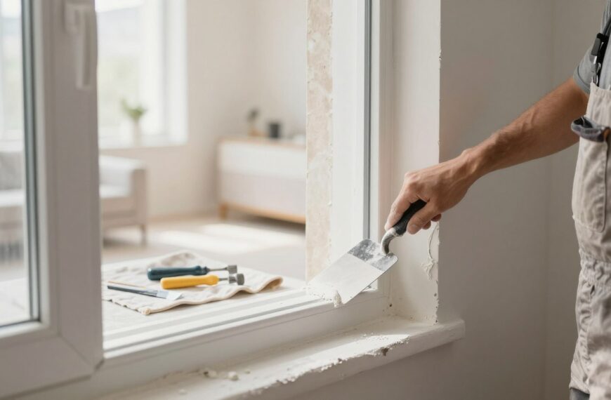 Tynkowanie okien od wewnątrz