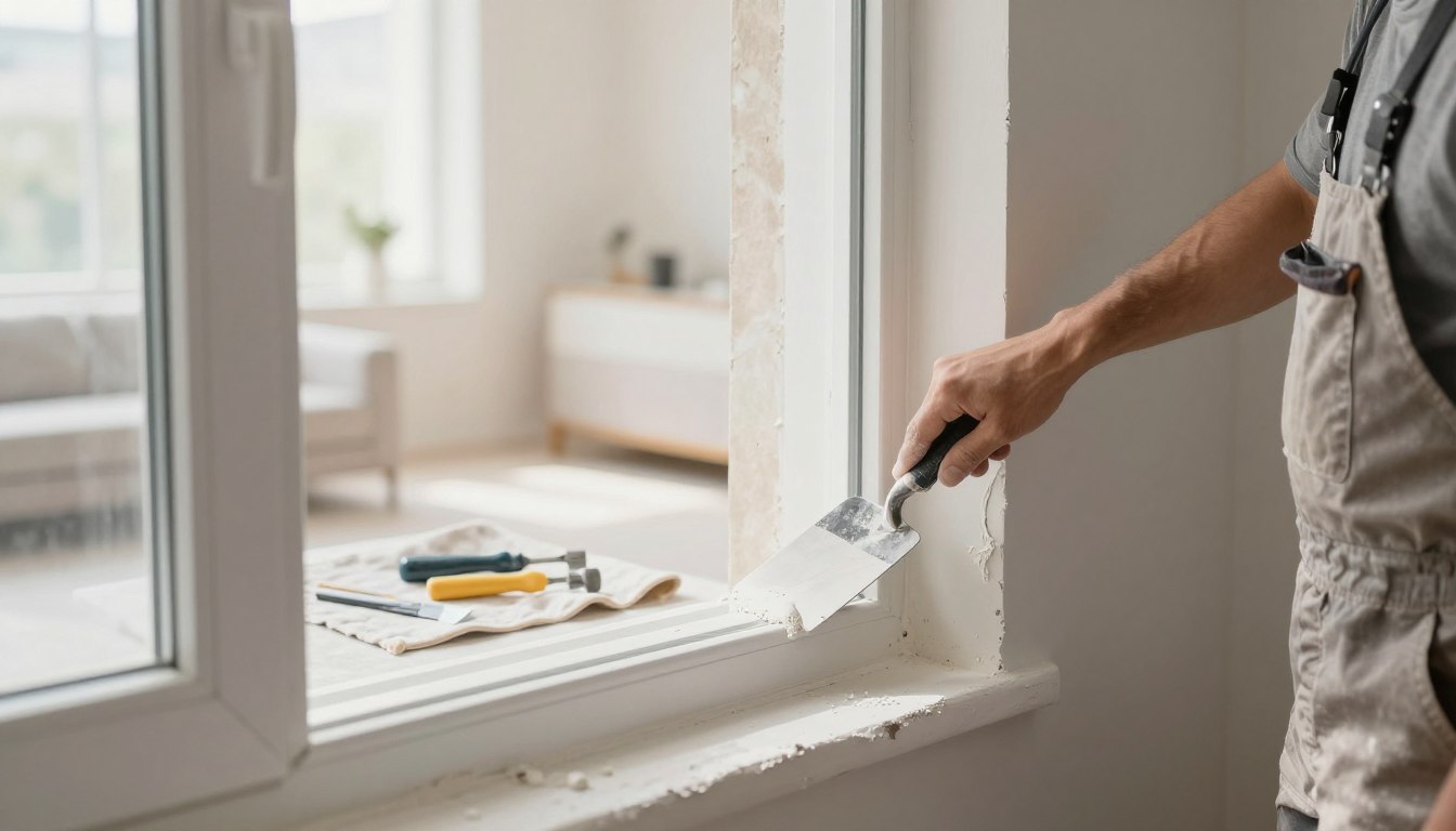 Tynkowanie okien od wewnątrz
