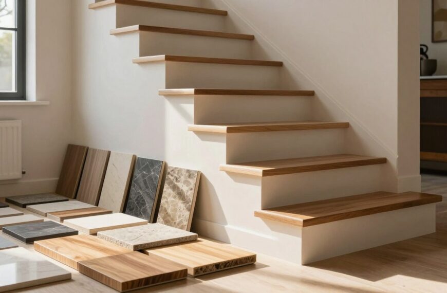 Z czego zrobić podstopnie, aby schody były trwałe, wygodne i estetyczne